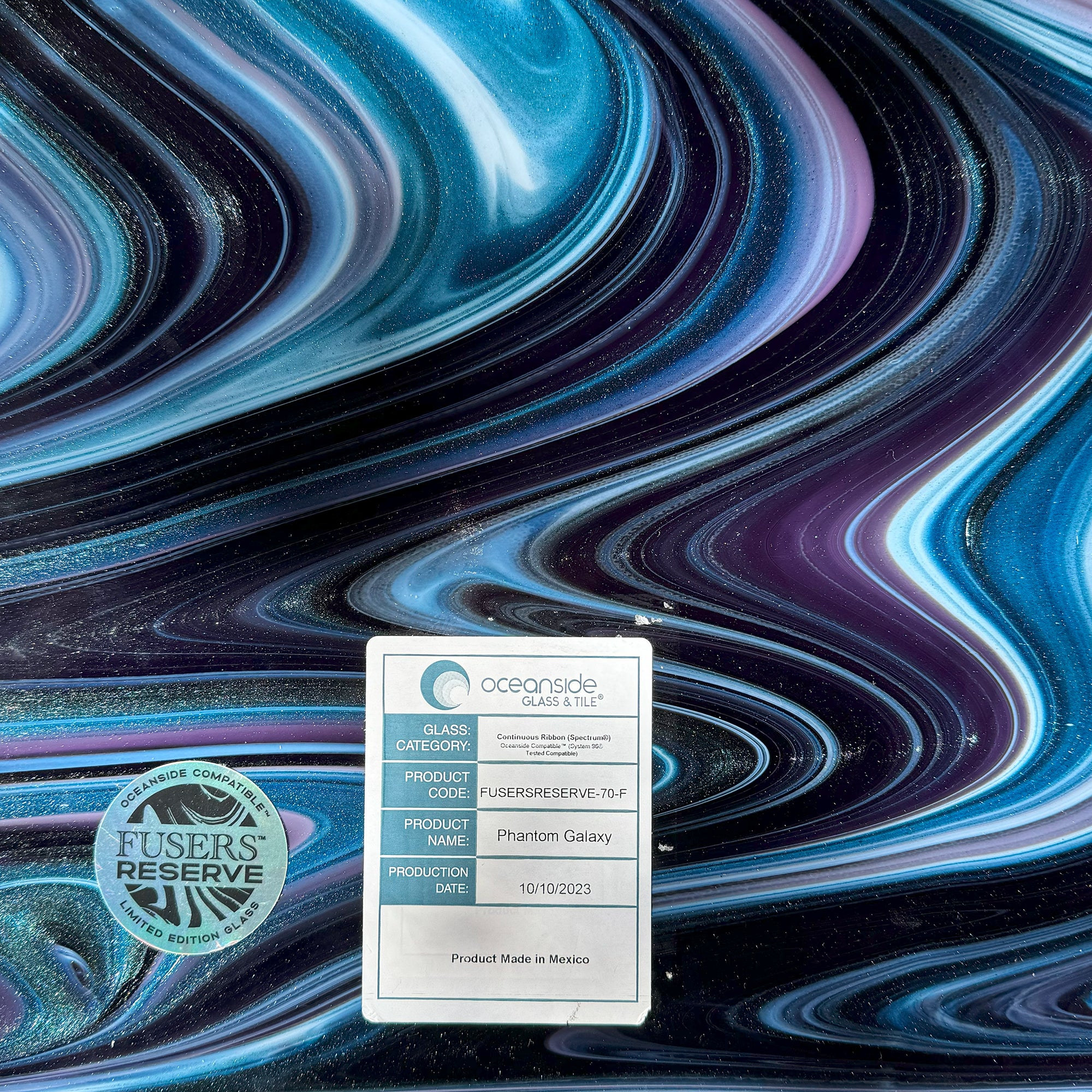 Oceanside Phantom Galaxy Fusers Reserve Luna Mosaic Arts
