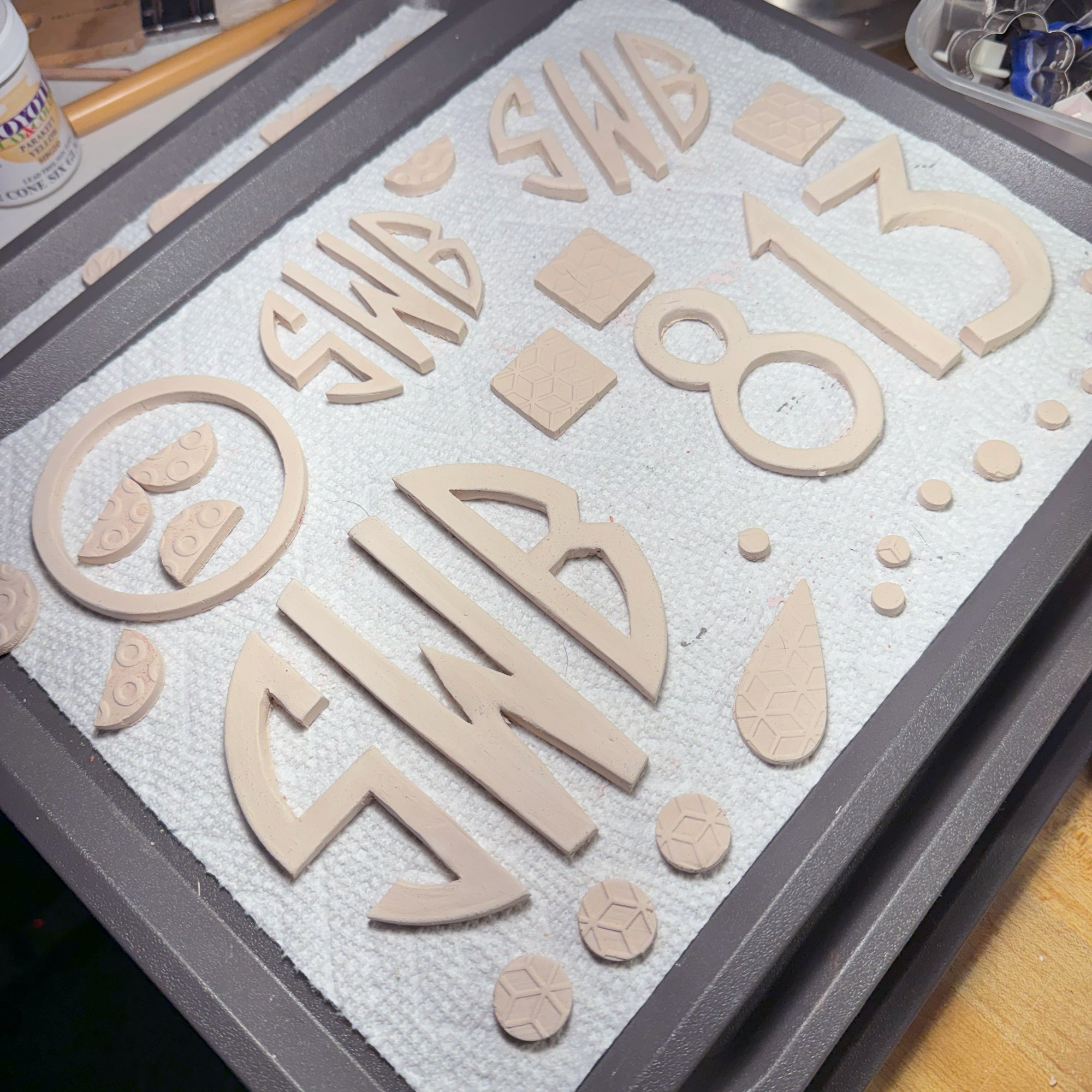 Mosaic Address Sign and handmade Tiles with Cherie Bosela -4-day July 12-13 & 19-20, 2025