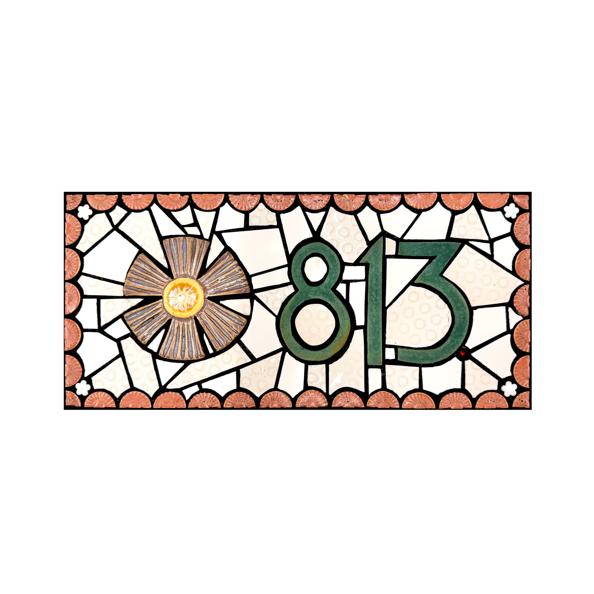 Mosaic Address Sign and handmade Tiles with Cherie Bosela -4-day July 12-13 & 19-20, 2025