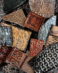 Metallics - Handmade Ceramic Tile Scraps