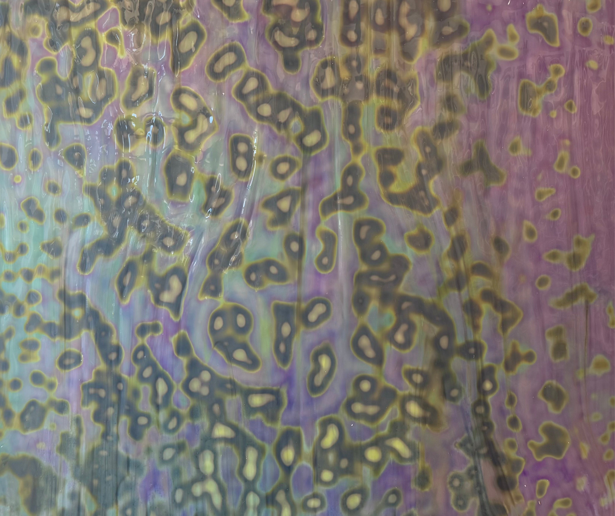 Special Production - Silver-based Multi-color Ring Mottle