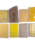 Yellow - Handmade Ceramic Tile Scraps