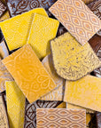 Yellow - Handmade Ceramic Tile Scraps