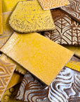 Yellow - Handmade Ceramic Tile Scraps