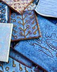 Blues - Handmade Ceramic Tile Scraps