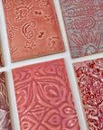 Pinks - Handmade Ceramic Tile Scraps