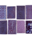 Purples - Handmade Ceramic Tile Scraps