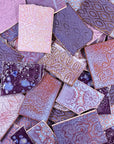 Purples - Handmade Ceramic Tile Scraps