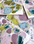 Mystery Glaze Chips - Handmade Ceramic Tile Scraps