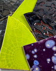 HALLOWEEN Themed - Handmade Ceramic Tile Scraps