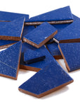 Pre-Cut Tile Scraps - Matte Sand Dark Blue