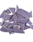 Pre-Cut Tile Scraps - Glossy Violet