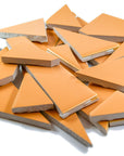 Pre-Cut Tile Scraps - Glossy Golden Yellow