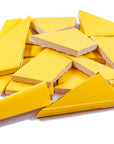 Pre-Cut Tile Scraps - Glossy Yellow