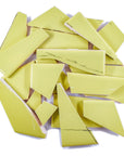 Pre-Cut Tile Scraps - Glossy Lime Green
