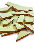 Pre-Cut Tile Scraps - Matte Light Green