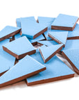 Pre-Cut Tile Scraps - Matte Sand Sky Blue
