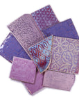 Purples - Handmade Ceramic Tile Scraps