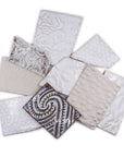 Creams and tans - Handmade Ceramic Tile Scraps