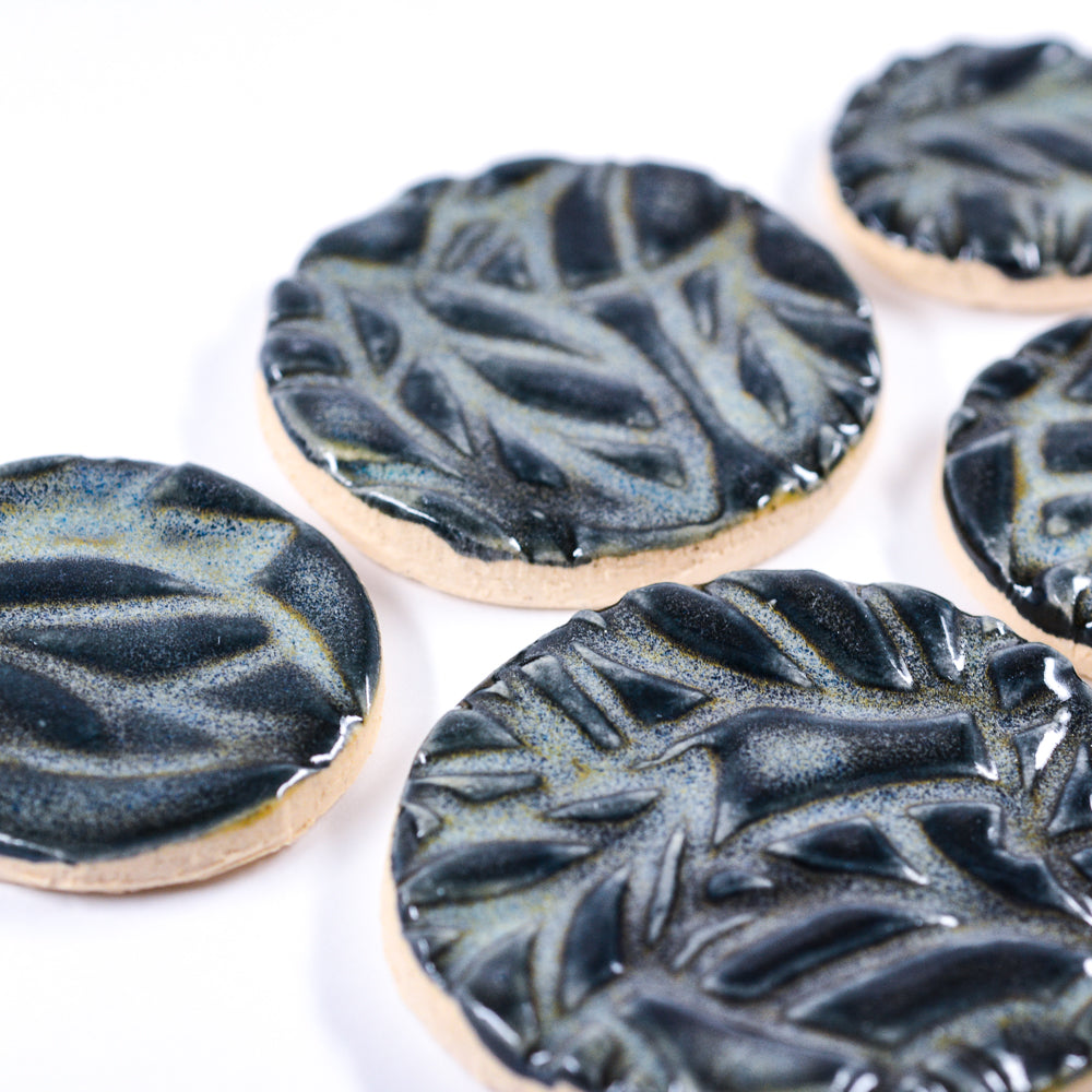 Leaves Tiles - Handmade Ceramic tiles