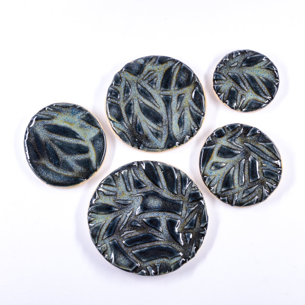 Leaves Tiles - Handmade Ceramic tiles
