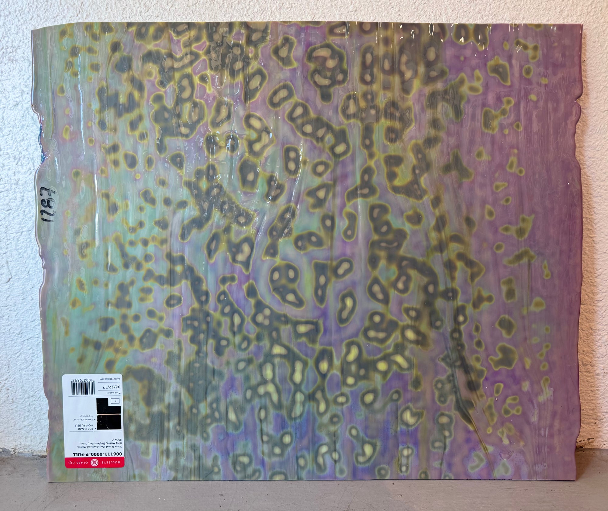 Special Production - Silver-based Multi-color Ring Mottle