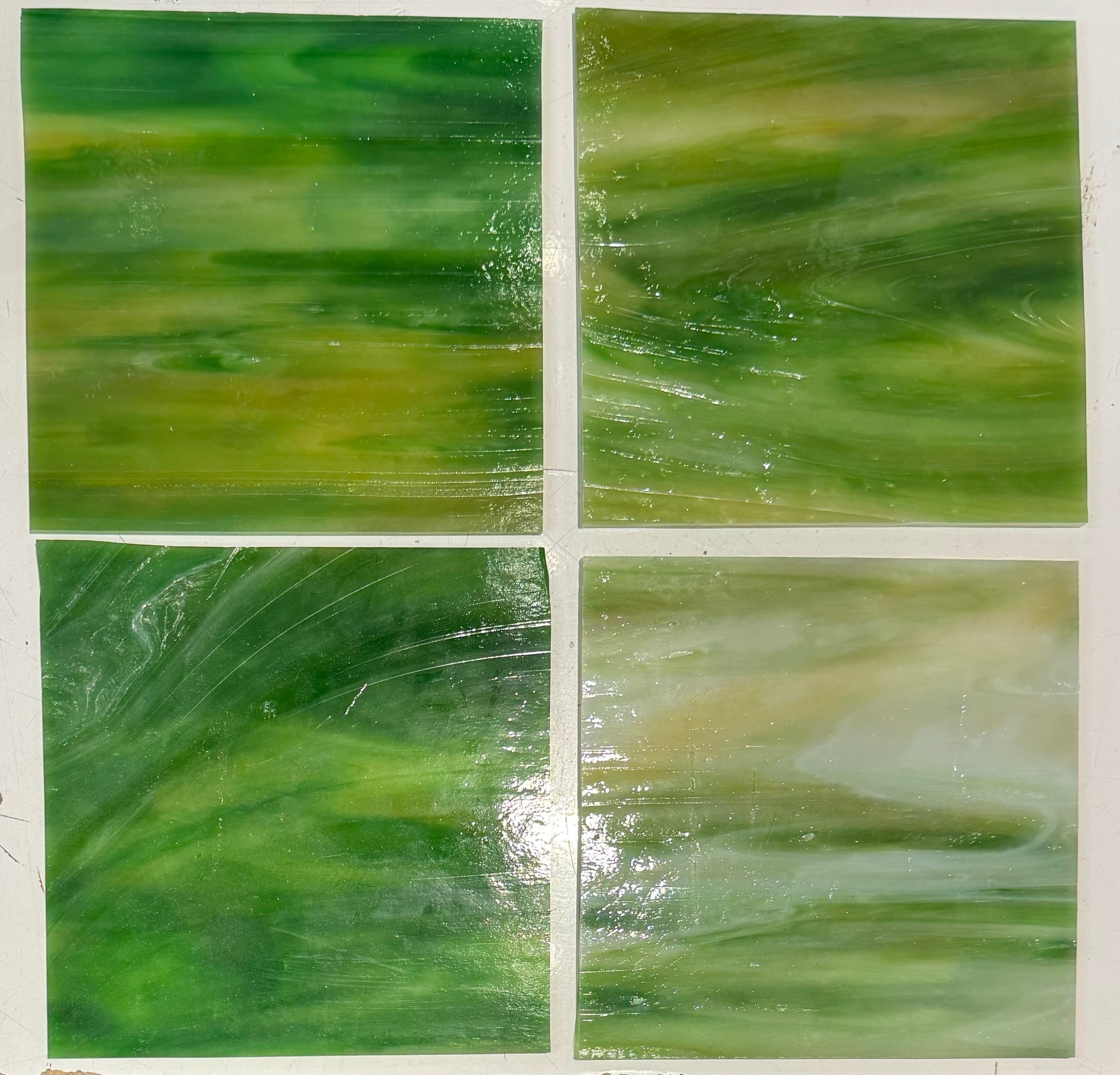 Darker Green / Light Amber / Opal
