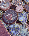 Purple Grab Bag - Handmade Ceramic tiles