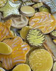 Yellow Grab Bag - Handmade Ceramic tiles