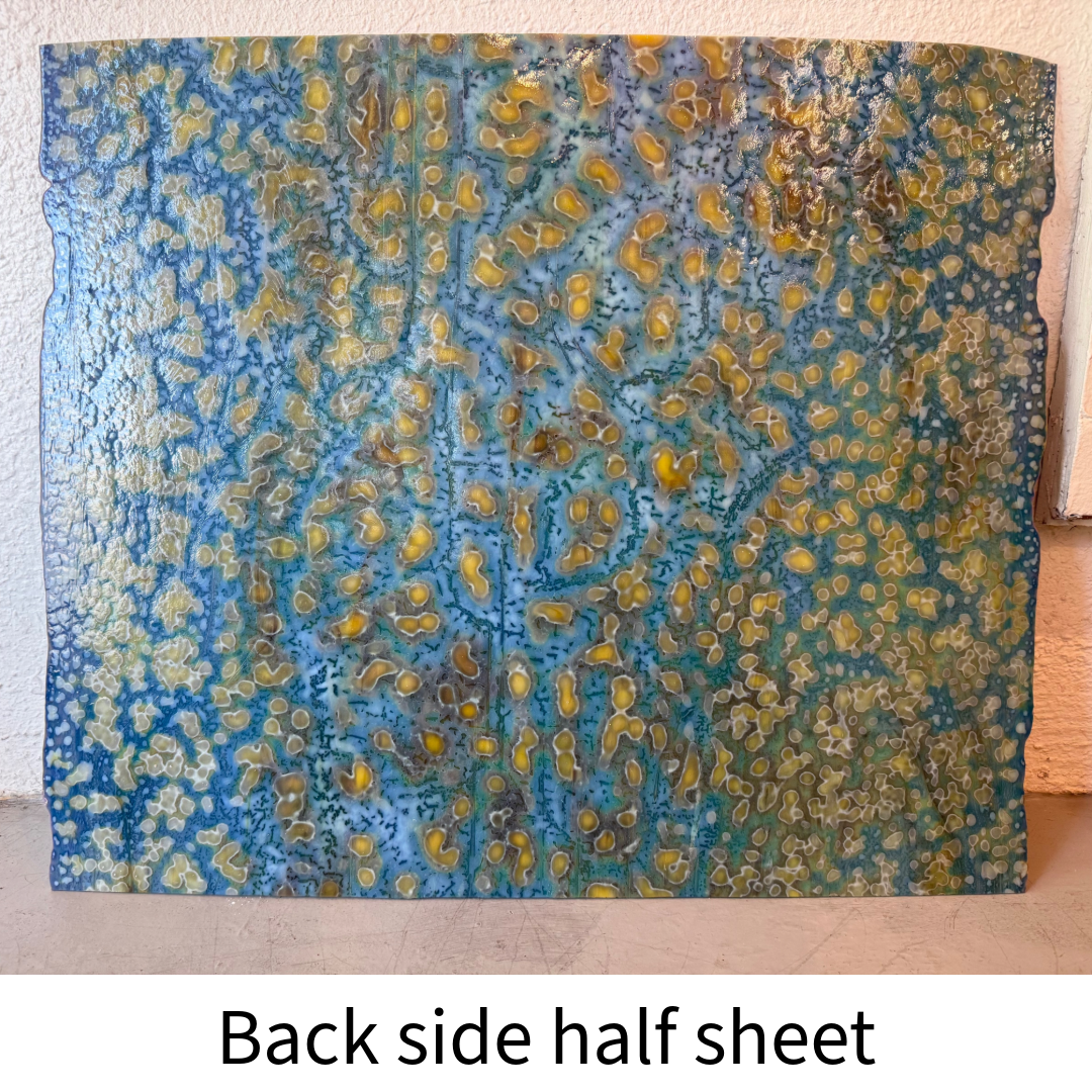 Special Production - Silver-based Multi-color Ring Mottle