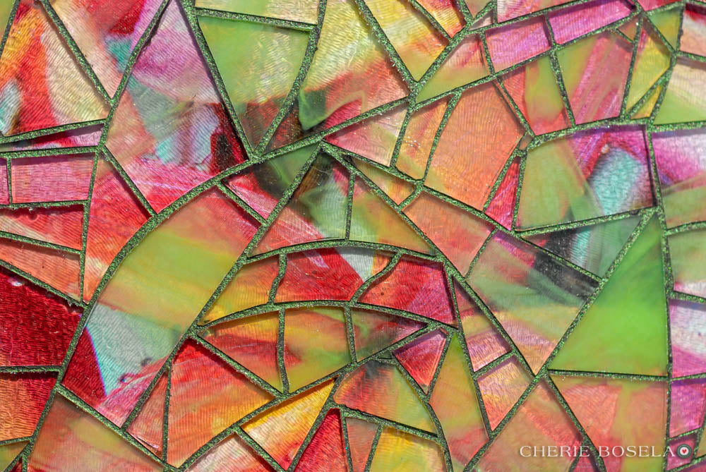 Sitting, Waiting, Wishing - Mosaic Fine Art