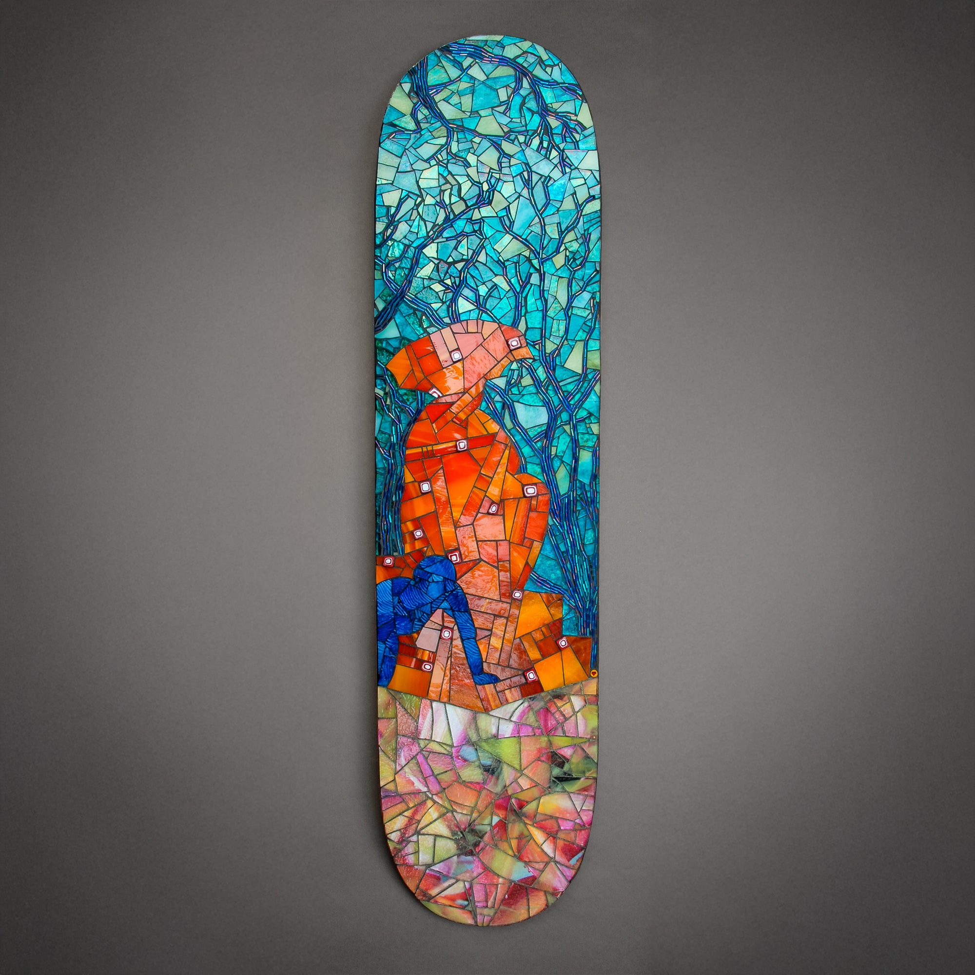 Sitting, Waiting, Wishing - Mosaic Fine Art