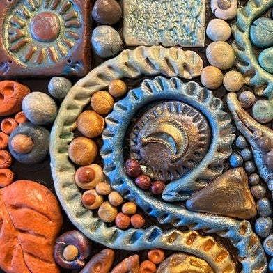 Air-Dry Clay Tiles for Mosaics with Carol Shelkin - Sept. 16-17, 2025