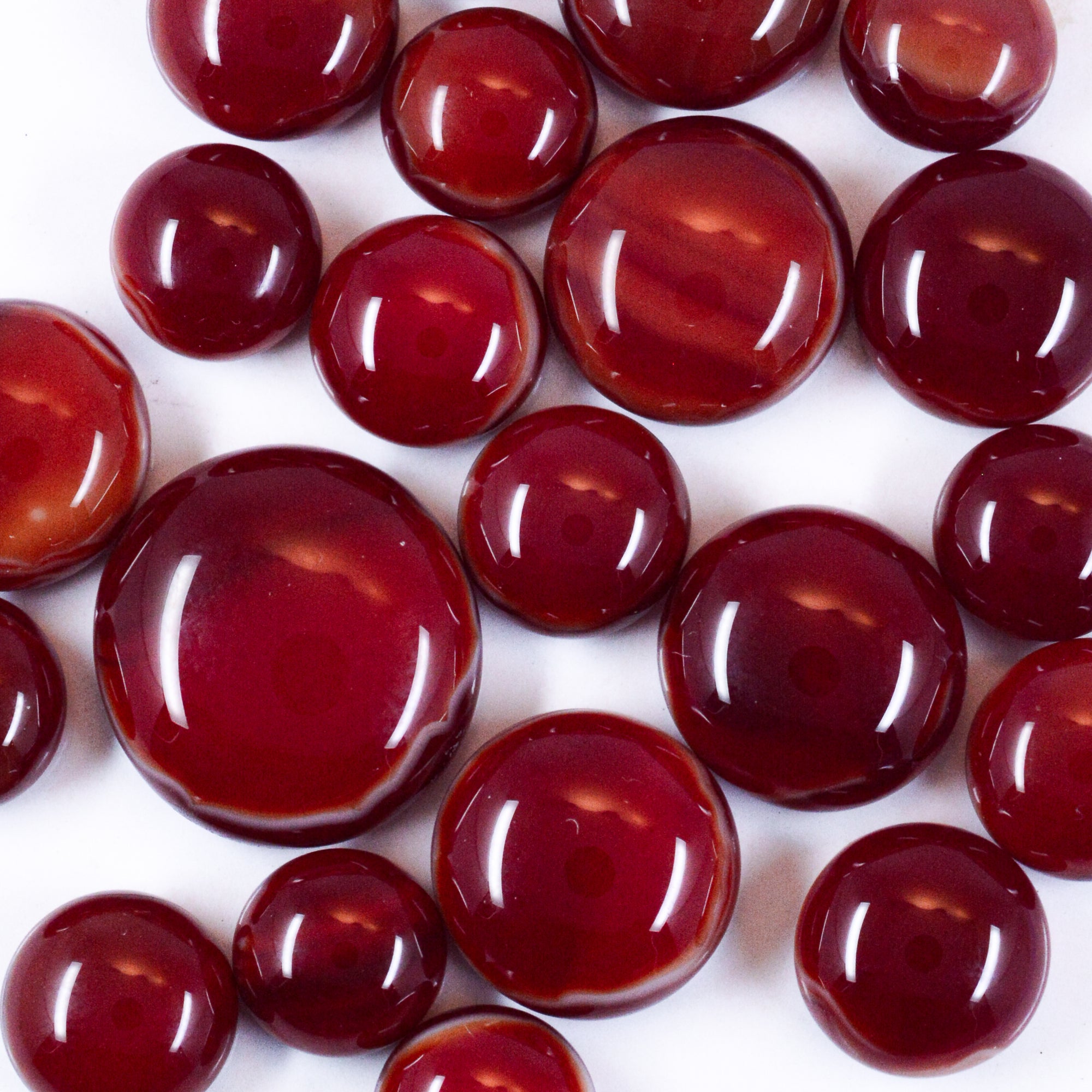 Frit Balls - Deep Red