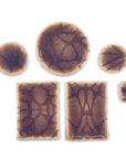 Lilac Lace - Handmade Ceramic tiles