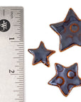 Metallic Stars - Handmade Ceramic tiles