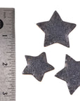 Silver Metallic Stars - Handmade Ceramic tiles