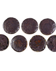 Brown Circles- Handmade Ceramic tiles