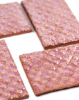 Rosey design - 2x3in Handmade Ceramic Tiles