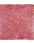 Magenta Floral - Handmade Ceramic tiles