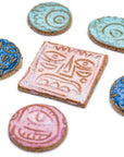 Monster Faces - Handmade Ceramic tiles