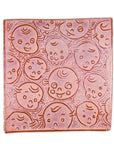 Pink Floating Baby Heads - Handmade Ceramic tiles
