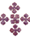 25mm Pinwheel - Handmade Ceramic tiles