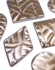 Shiny Gold - Handmade Ceramic tiles