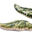 Green Leaves - Handmade Ceramic tiles