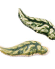 Green Leaves - Handmade Ceramic tiles