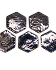 Shiny Metallic Hexagon - Handmade Ceramic tiles
