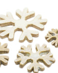 Snowflakes - Handmade Ceramic tiles