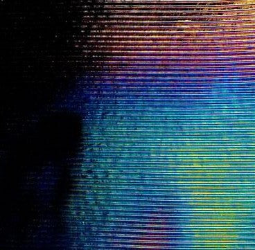 Black Opalescent, Prismatic Texture, Iridescent