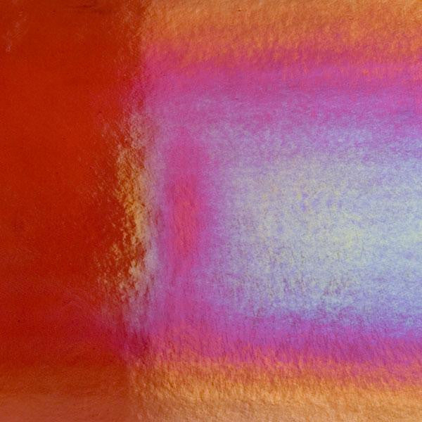 Red Transparent, Iridescent, rainbow